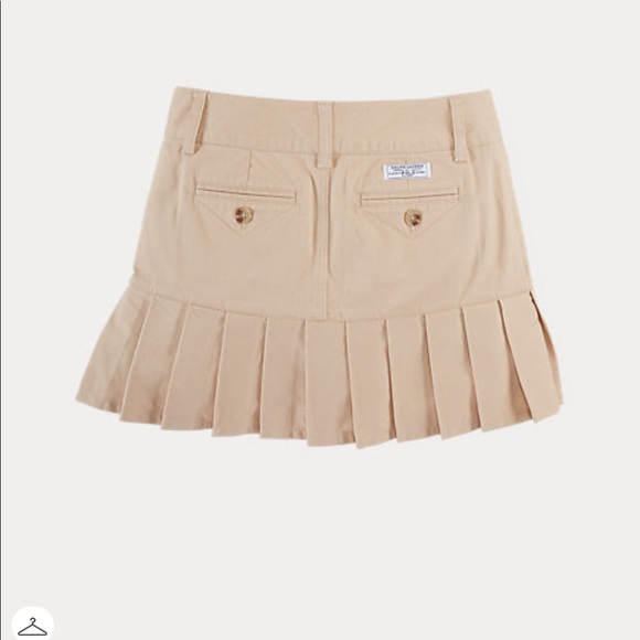 Ralph Lauren preppy Stretch Cotton Chino Skirt size 5 - Picture 7 of 8